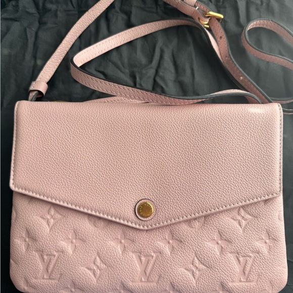 Authentic Louis Vuitton Empreinte Twice Rose Ballerine - Picture 12 of 12